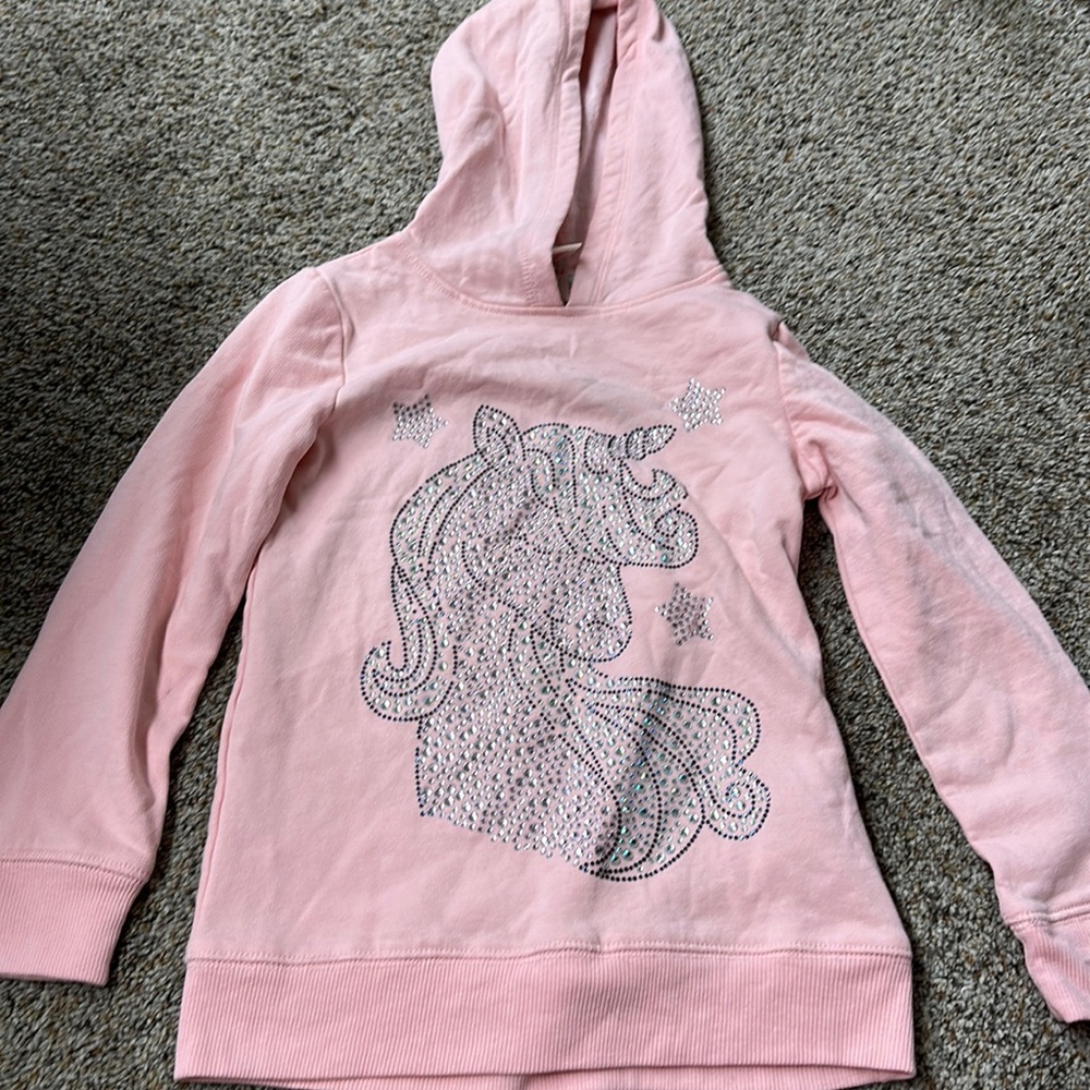 Size 4 unicorn hoodie